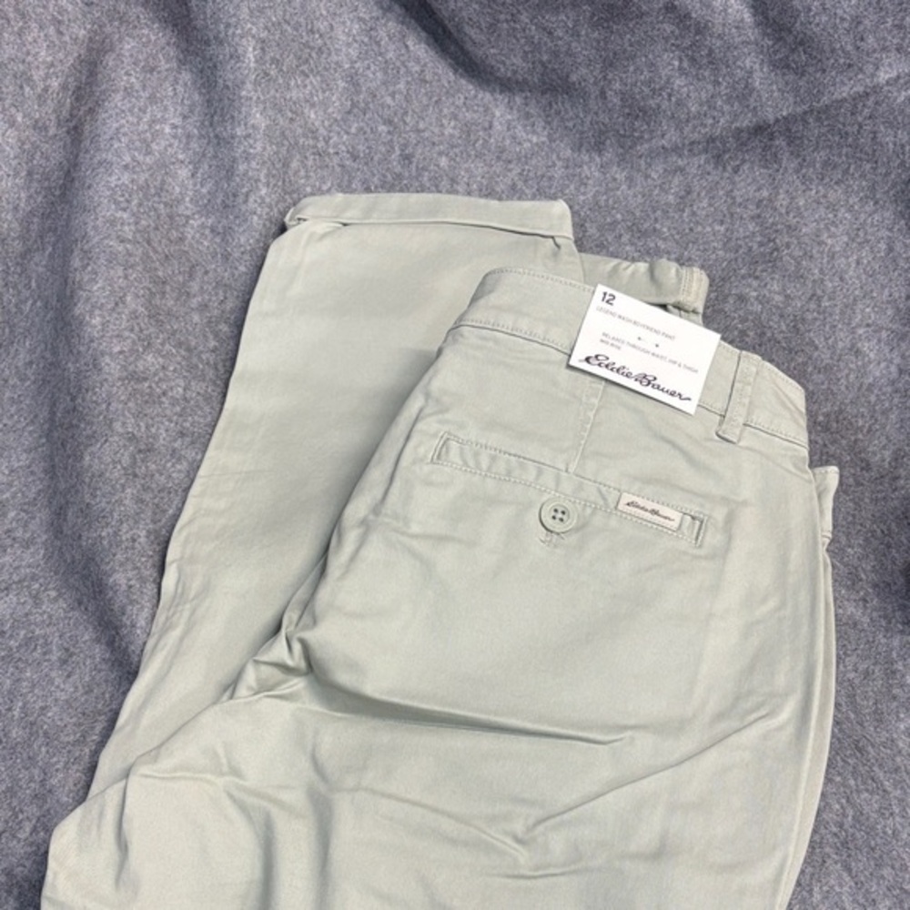 Eddie Bauer Legend wash stretch boyfriend ultrasoft comfort mid rise slim pants